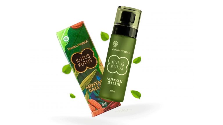 Sebotol minyak kutus kutus dan kotak.