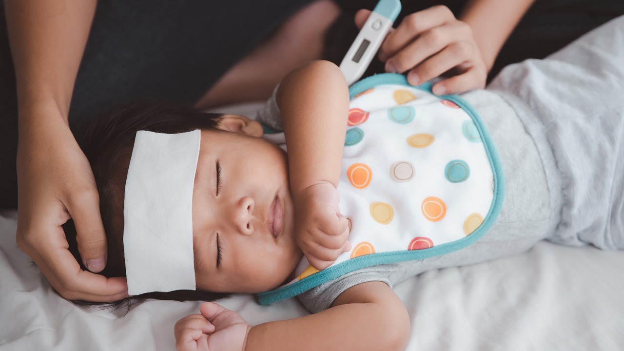 pilek dan flu ringan pada bayi