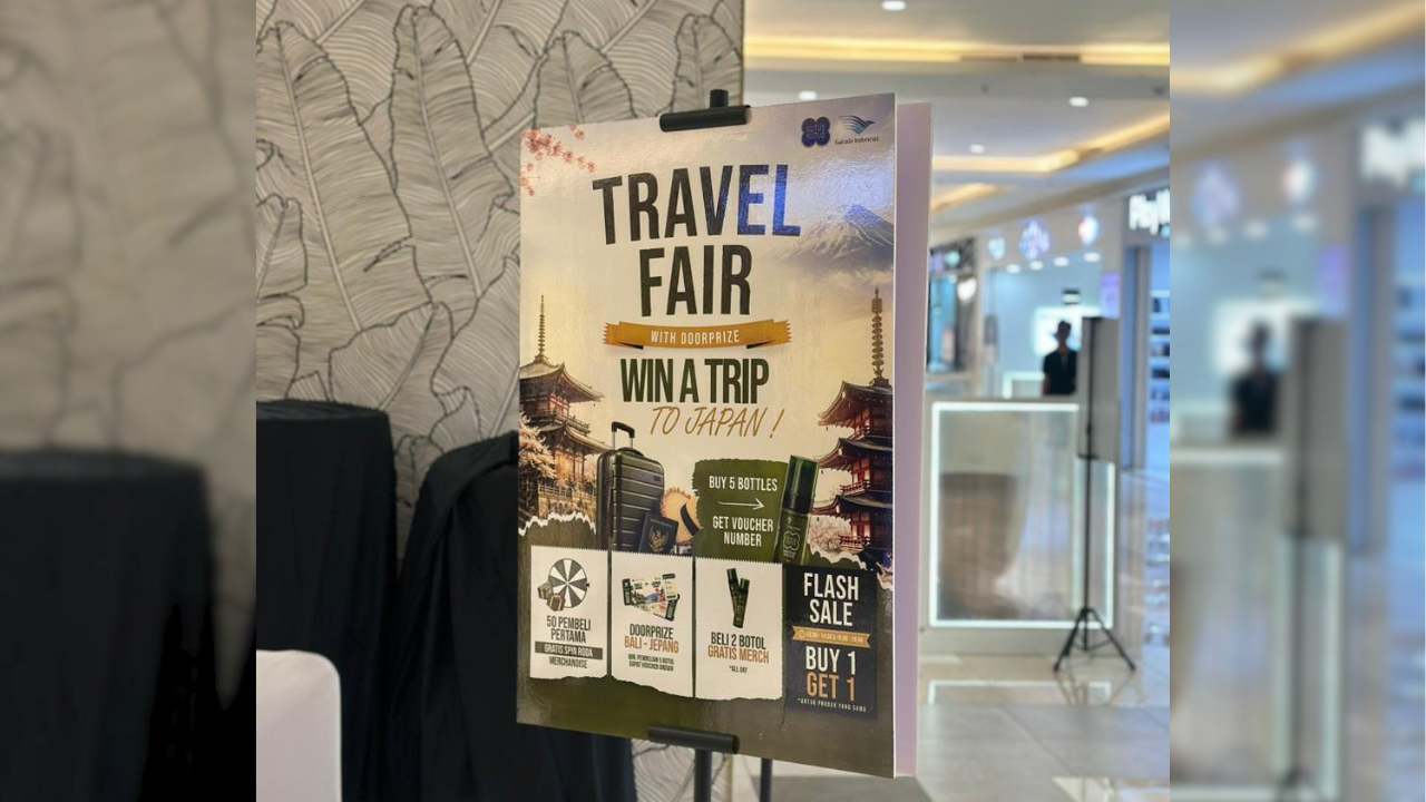 kutus kutus travel fair garuda indonesia